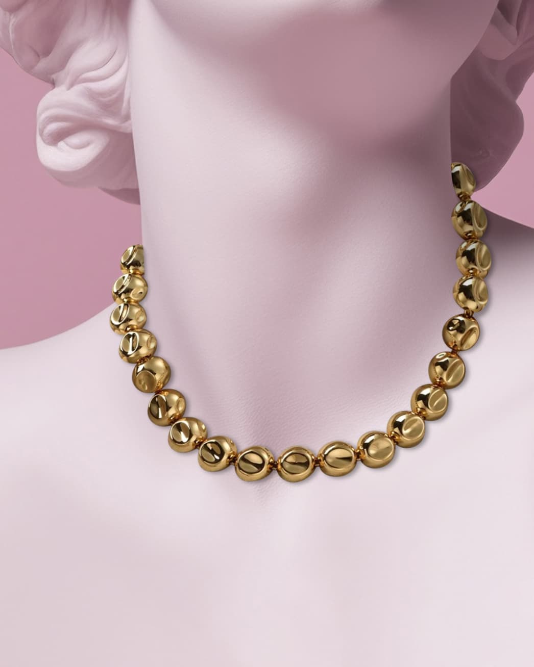 Diana’s Dynasty Irregular Sphere Necklace - Voisson