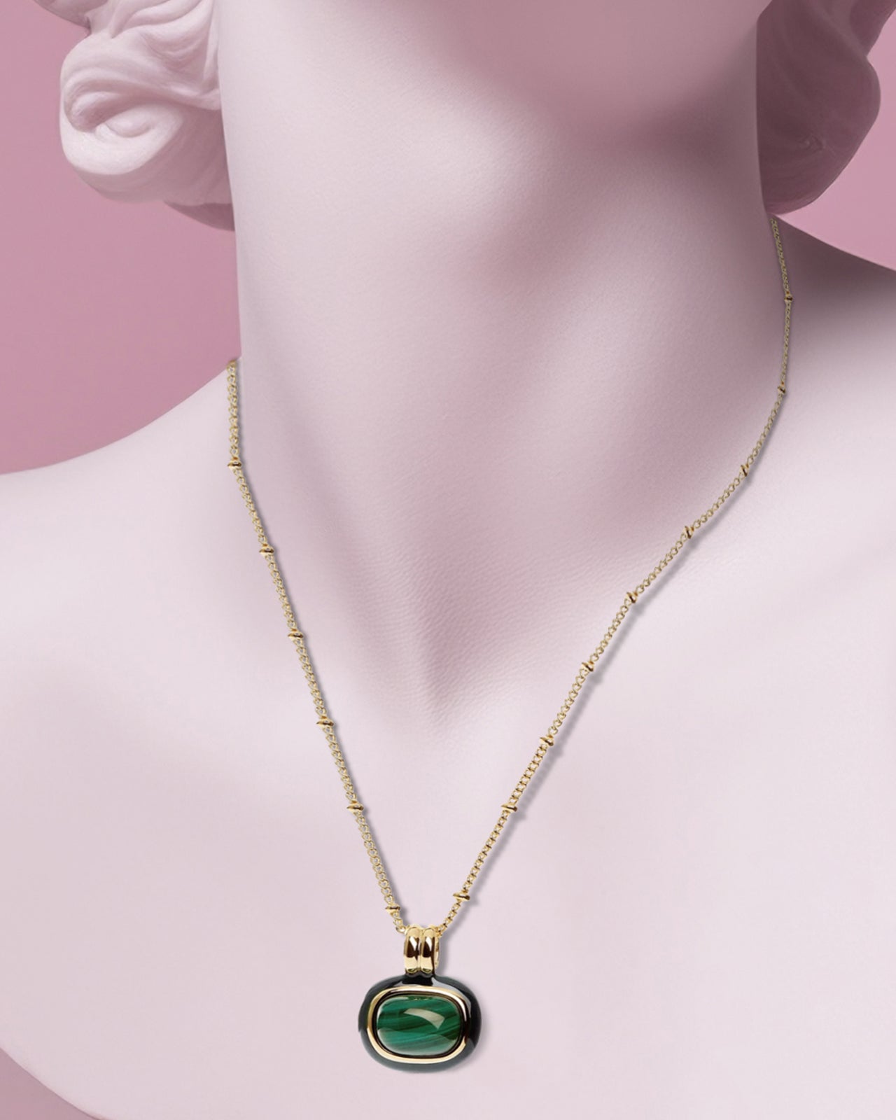 DistortDewdrop Pendant Necklace - Voisson