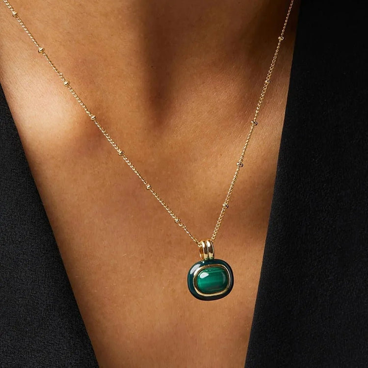 DistortDewdrop Pendant Necklace - Voisson