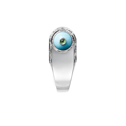 DivaLux 925 Silver Zircon Ring - Voisson