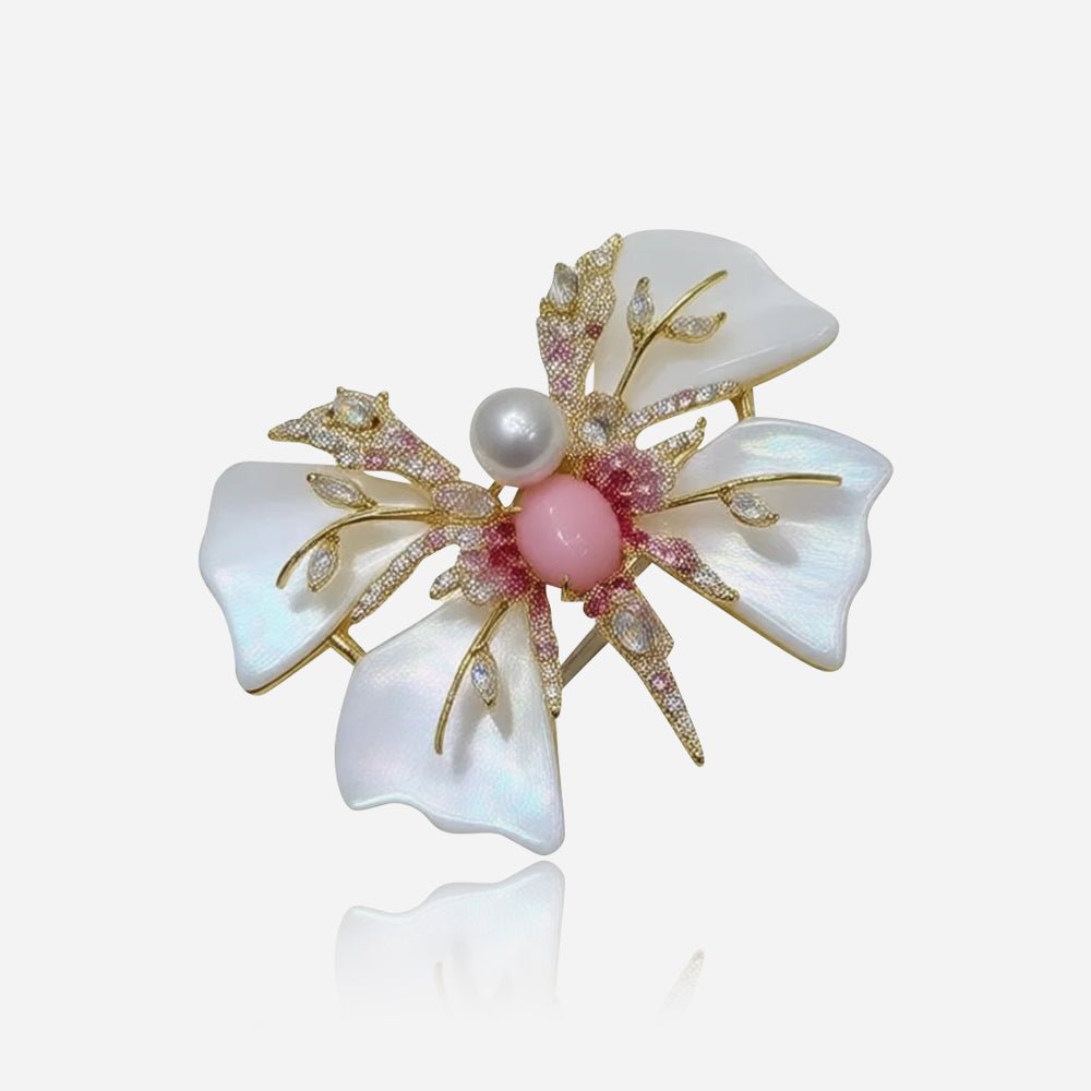Dragonfly Blossom Brooch - Voisson