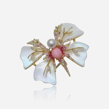 Dragonfly Blossom Brooch - Voisson