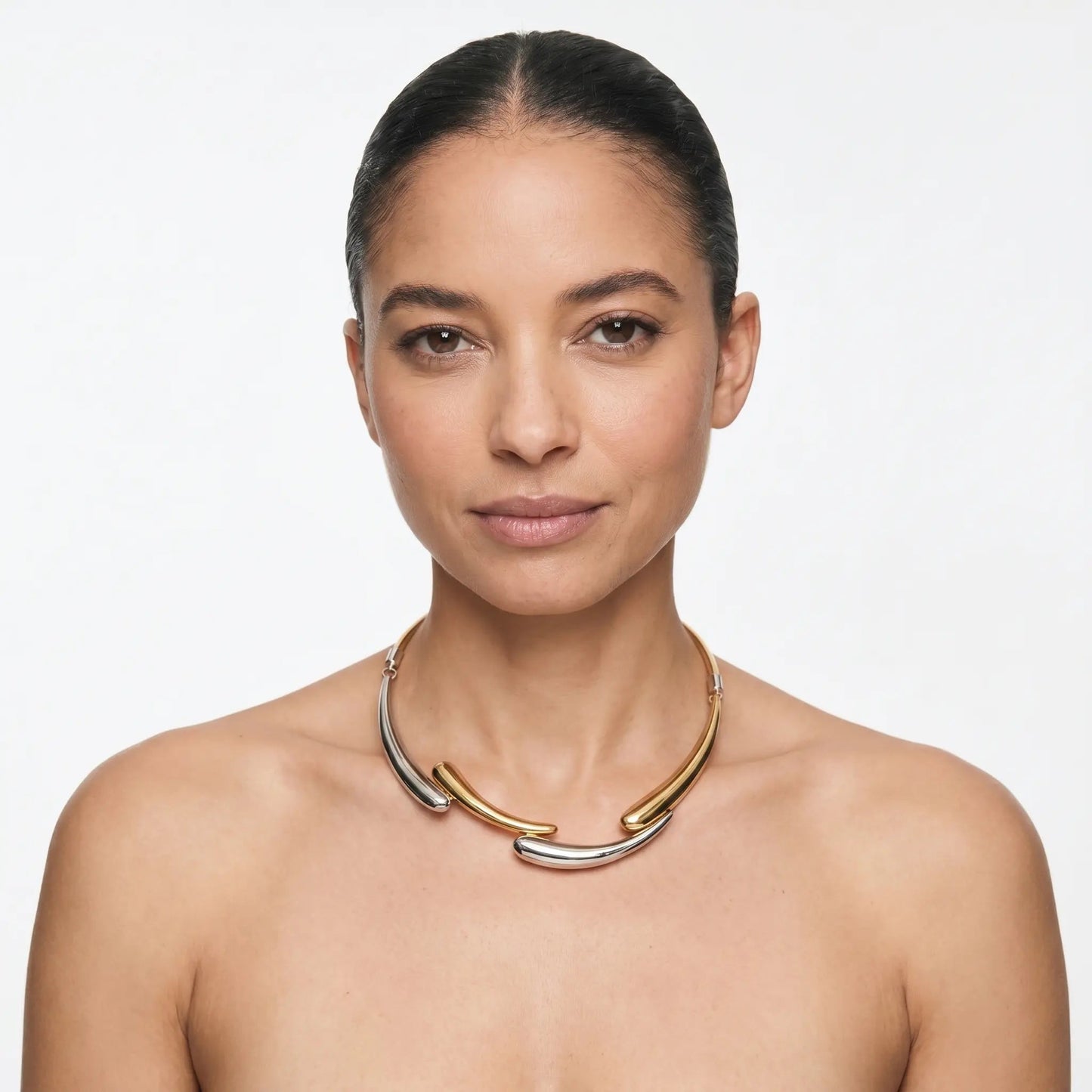 Dual Aura Collar Necklace - Voisson