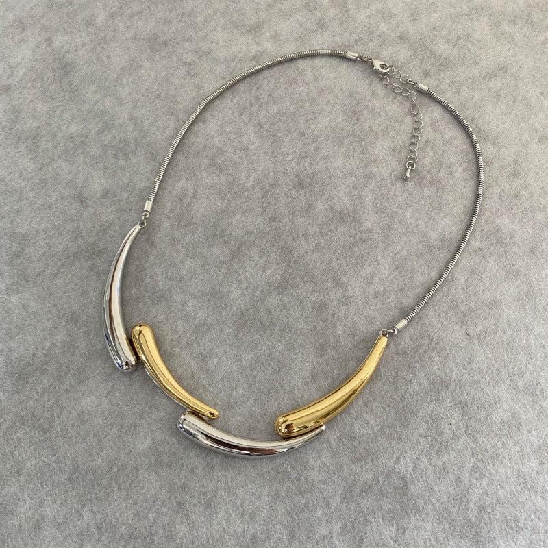 Dual Aura Collar Necklace - Voisson