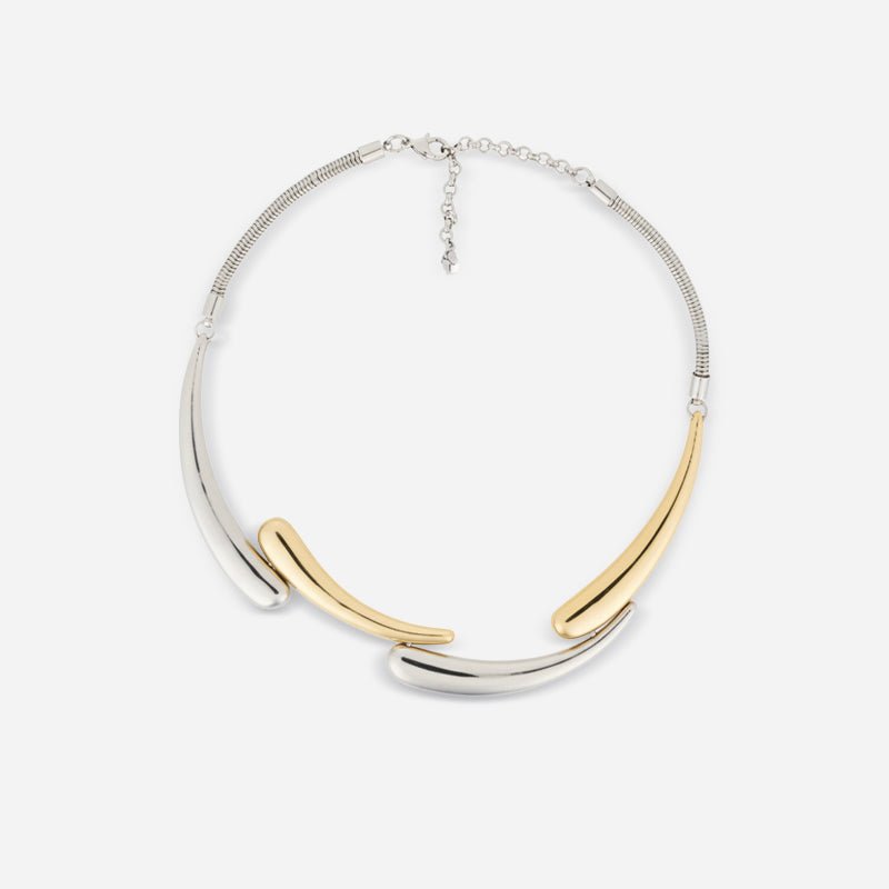 Dual Aura Collar Necklace - Voisson