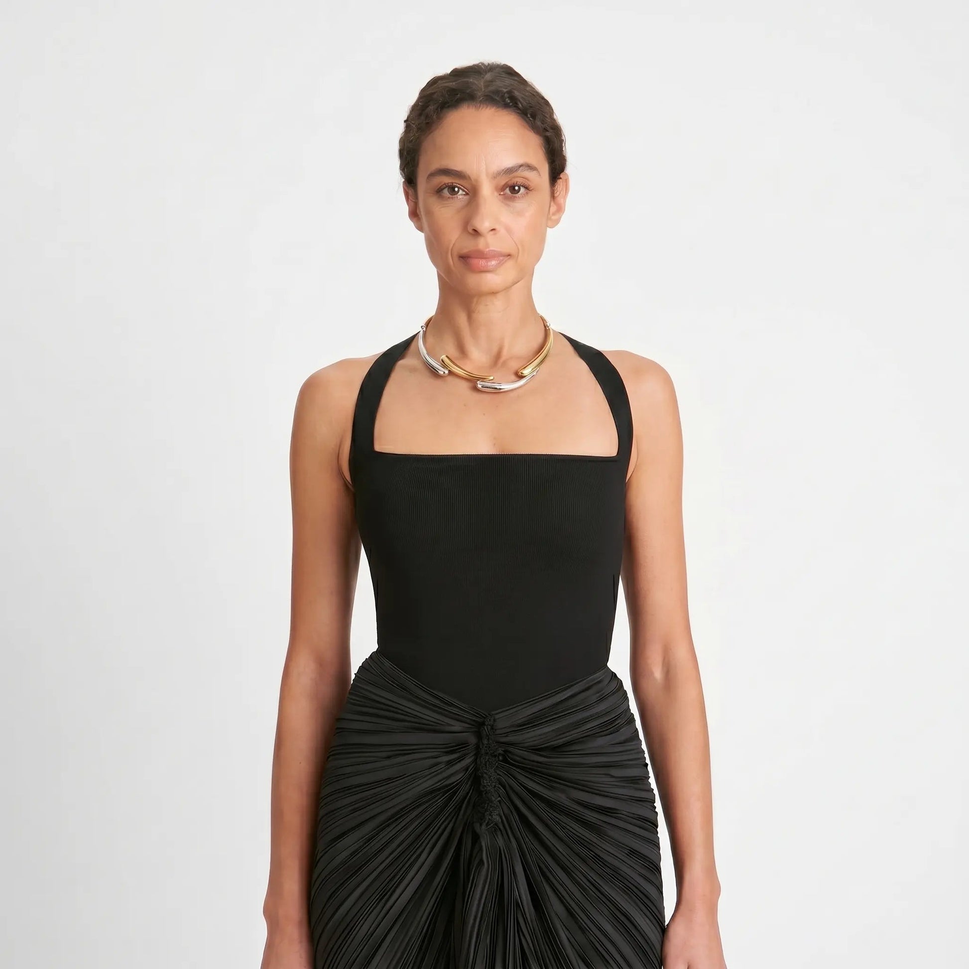 Dual Aura Collar Necklace - Voisson