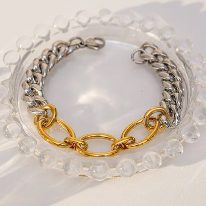 Duality Chain SS Bracelet - Voisson