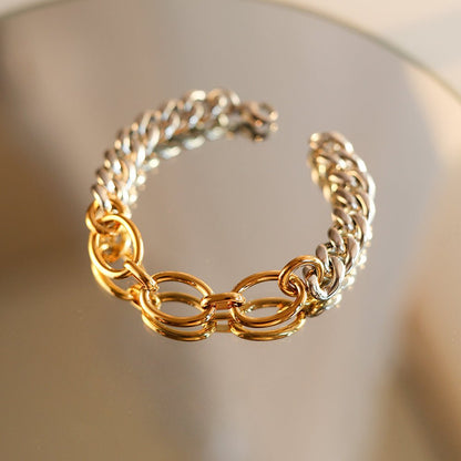 Duality Chain SS Bracelet - Voisson