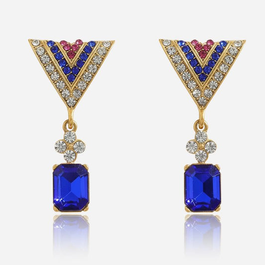 Dynasty V Statement Earrings - Voisson