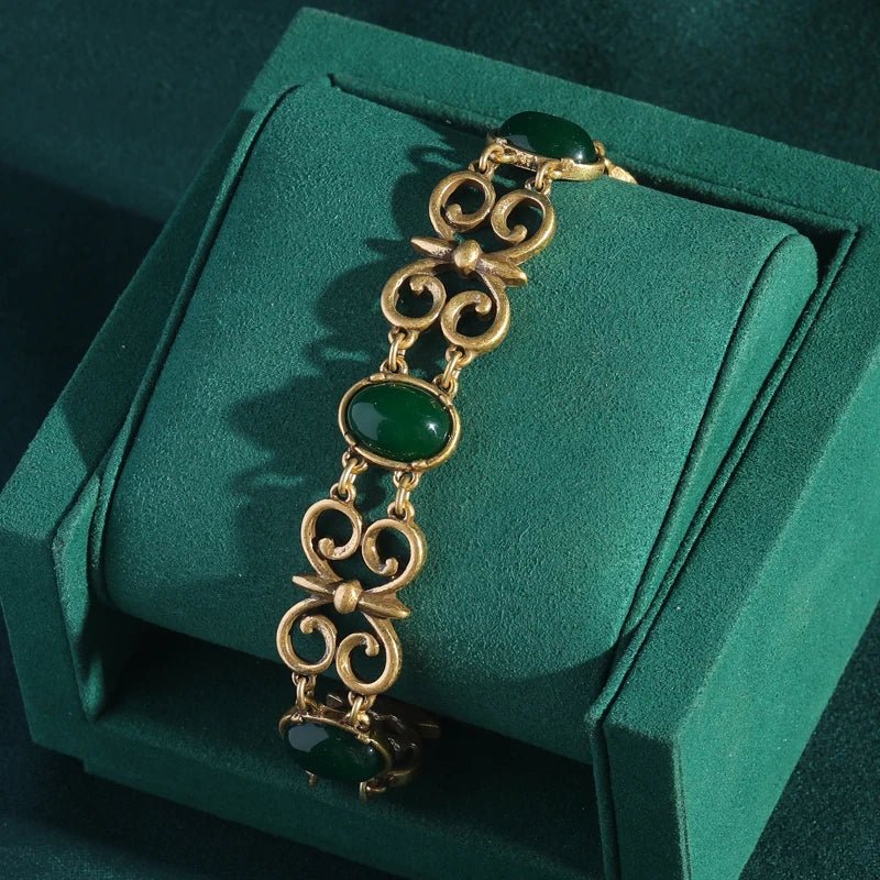 Emerald Butterfly Dreams Bracelet - Voisson