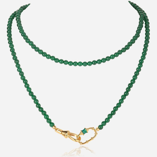 Emerald Strand Necklace - Voisson