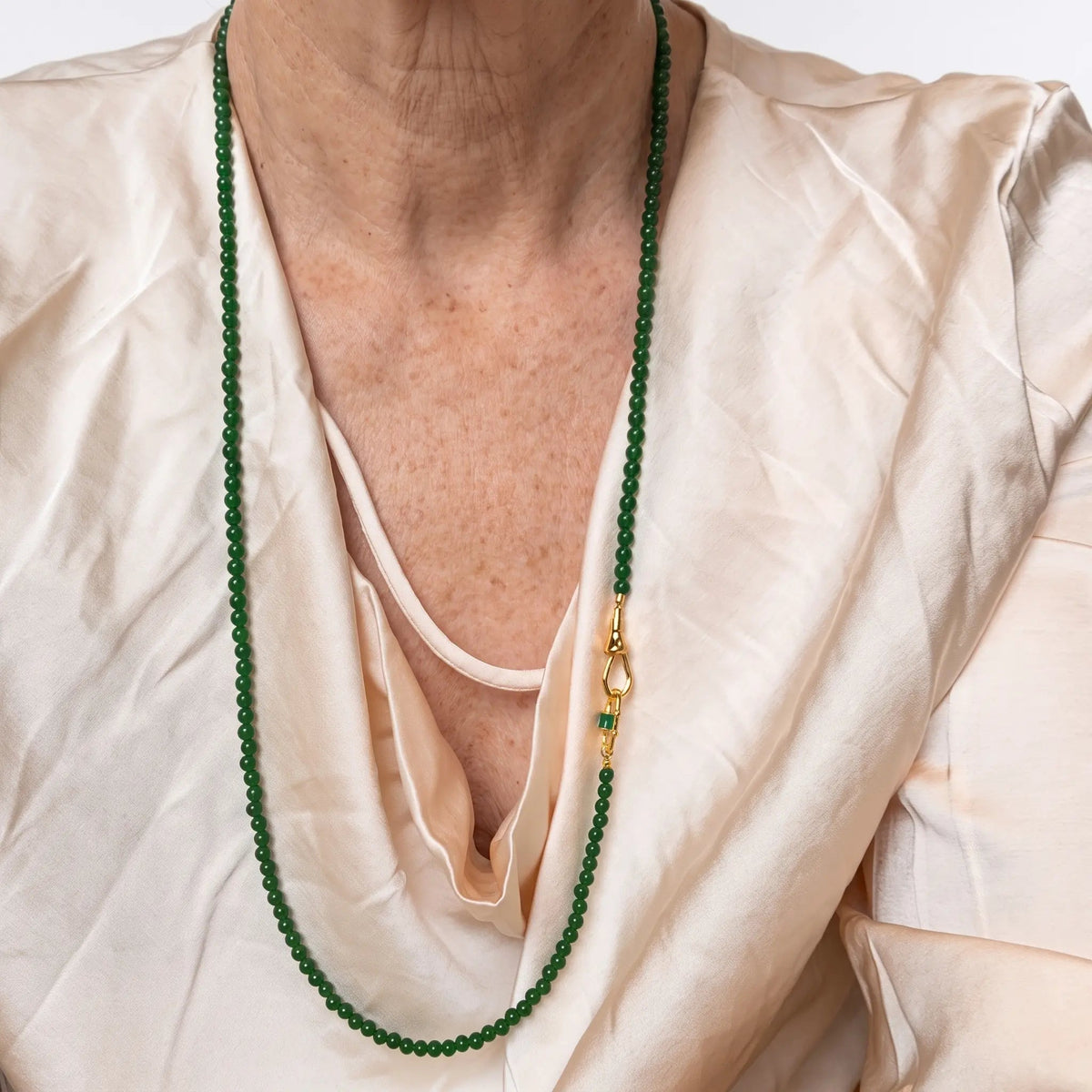 Emerald Strand Necklace - Voisson