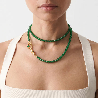 Emerald Strand Necklace - Voisson
