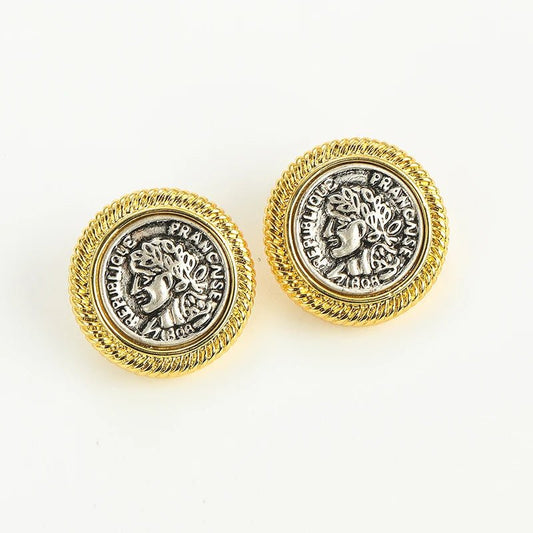 Empire Echo Vintage Earrings - Voisson