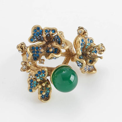 Enchanted Petal Cluster Ring - Voisson