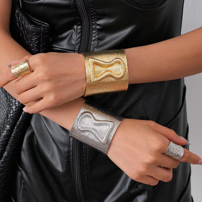 Eterna Lock Wide Bracelet - Voisson