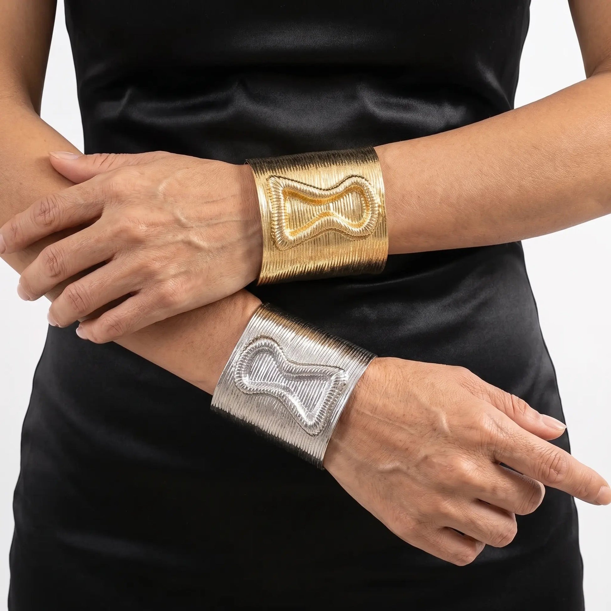 Eterna Lock Wide Bracelet - Voisson