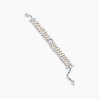 Eternal Halo Pearl Bracelet - Voisson