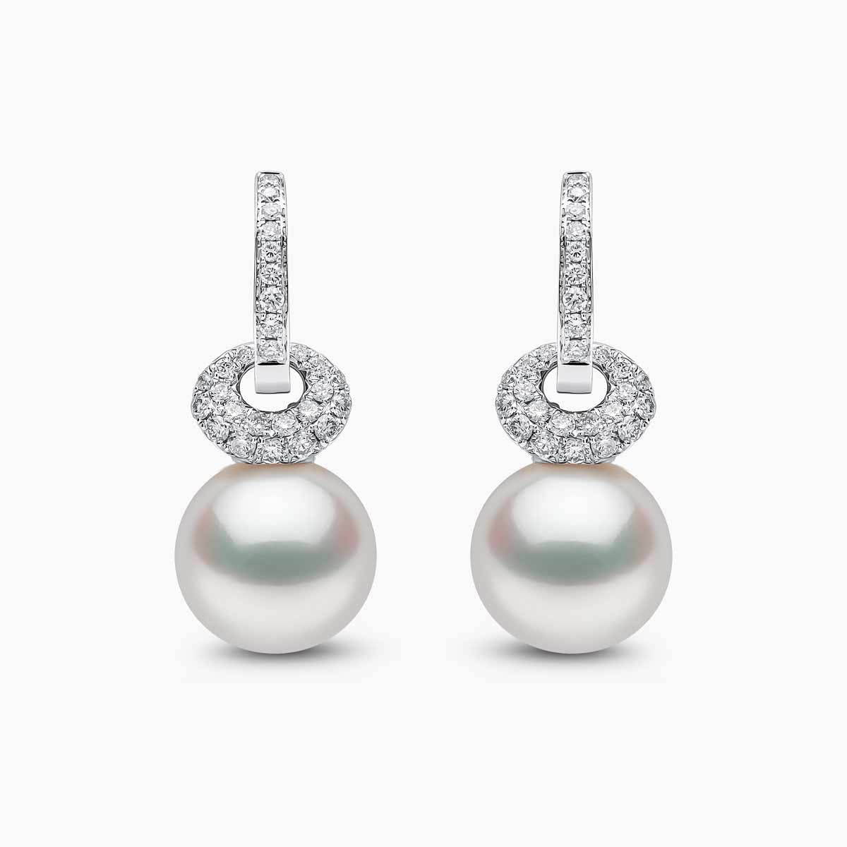 Eternal Halo Pearl Earrings - Voisson