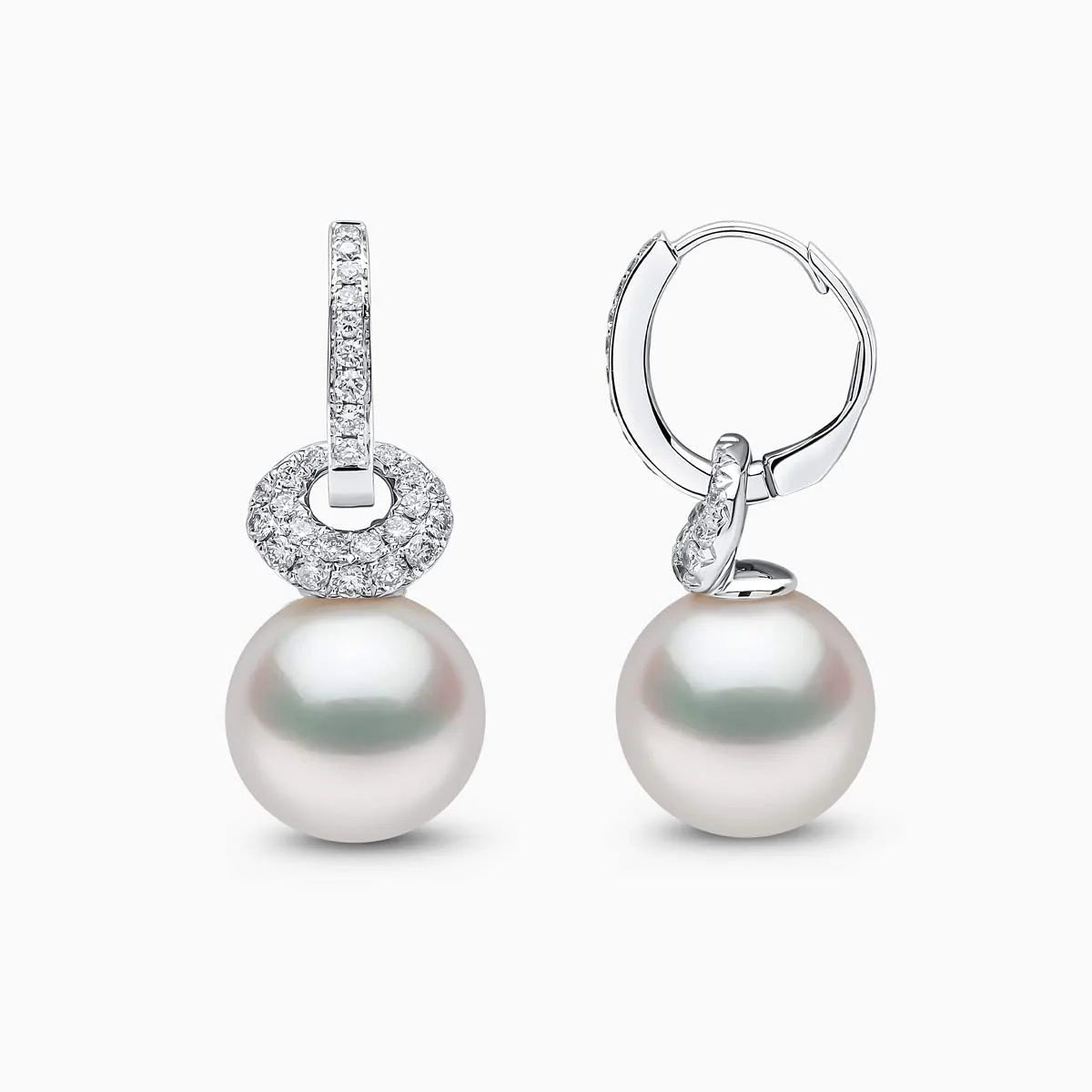 Eternal Halo Pearl Earrings - Voisson