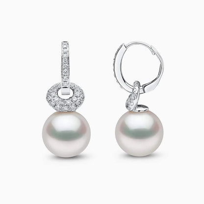 Eternal Halo Pearl Earrings - Voisson