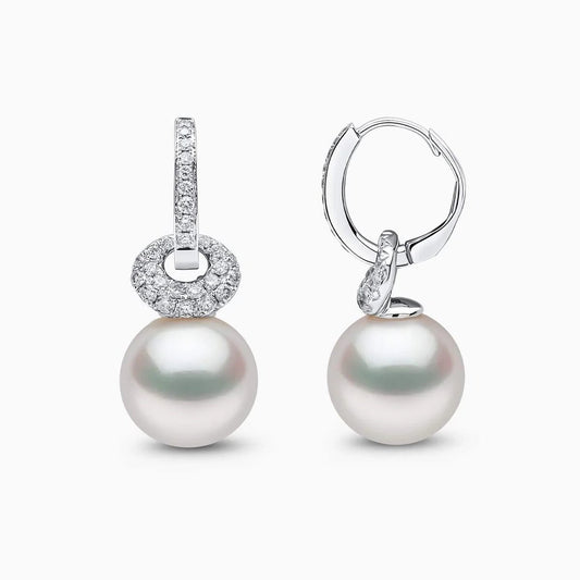 Eternal Halo Pearl Earrings - Voisson