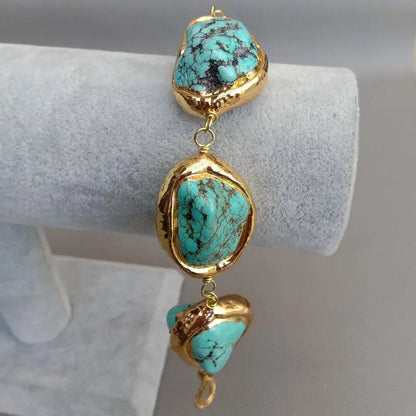 Eternal Tide Turquoise Bracelet - Voisson