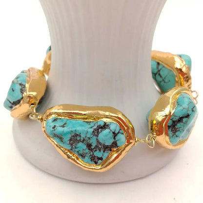 Eternal Tide Turquoise Bracelet - Voisson
