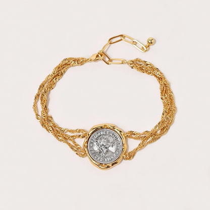 EternalEpoch Vintage Coin Bracelet - Voisson