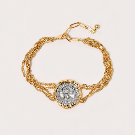 EternalEpoch Vintage Coin Bracelet - Voisson