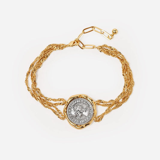 EternalEpoch Vintage Coin Bracelet - Voisson