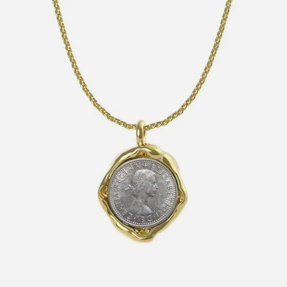 EternalEpoch Vintage Coin Pendant Necklace - Voisson
