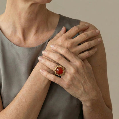 Fire Muse Statement Ring - Voisson