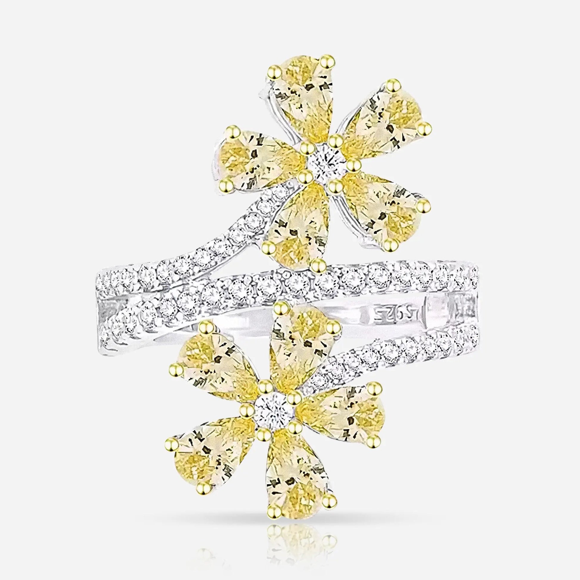 FloraTwist Sterling Ring - Voisson