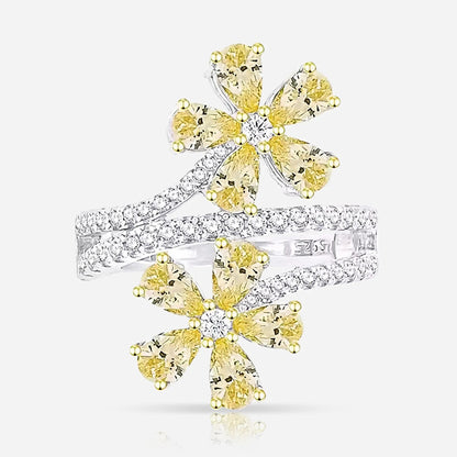 FloraTwist Sterling Ring - Voisson