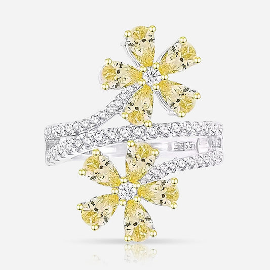 FloraTwist Sterling Ring - Voisson