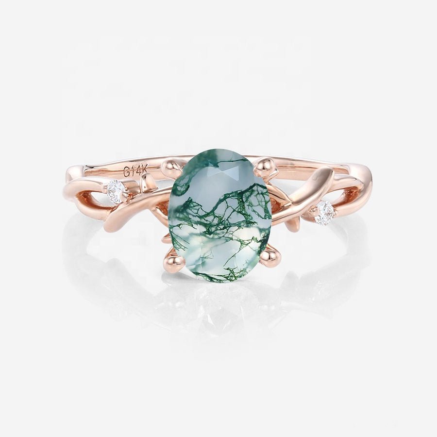Forest Veil 925 Silver Ring - Voisson