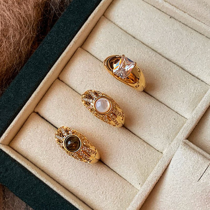 Frostlight Horizon Open Ring - Voisson