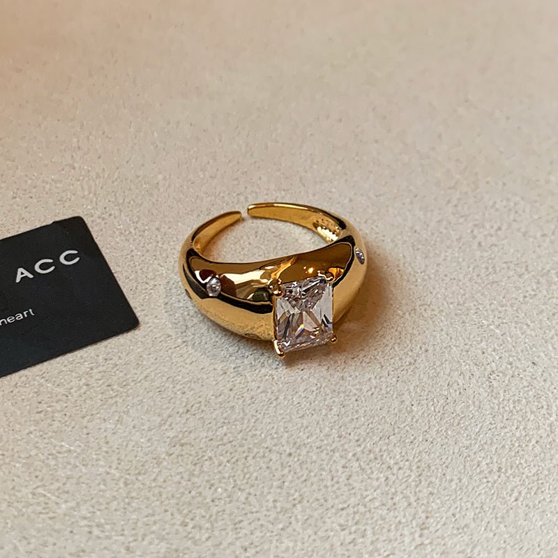 Frostlight Horizon Open Ring - Voisson