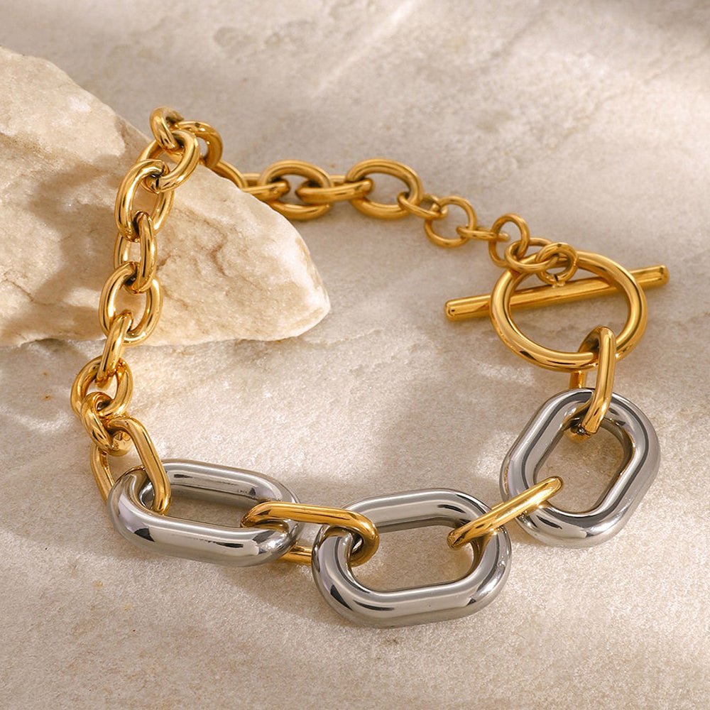 Fusion Link SS Bracelet - Voisson