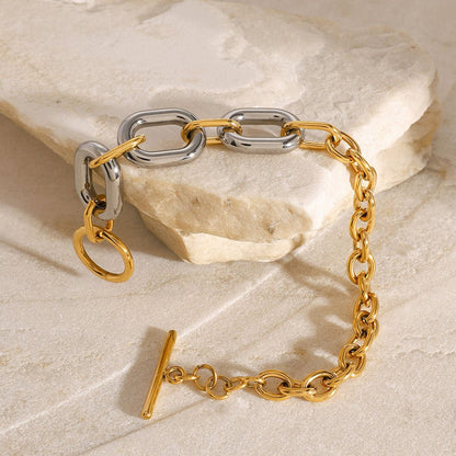 Fusion Link SS Bracelet - Voisson