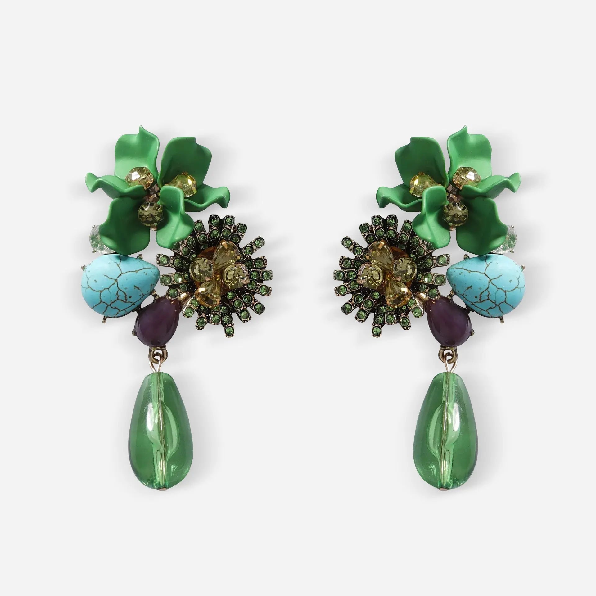 GardenMuse Drop Earrings - Voisson