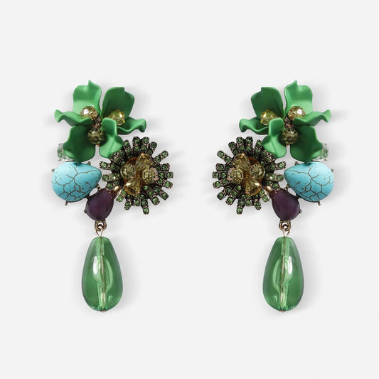GardenMuse Drop Earrings - Voisson
