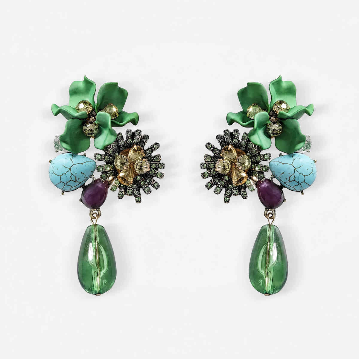 GardenMuse Drop Earrings - Voisson