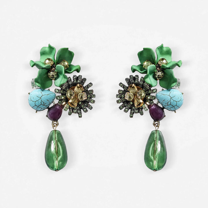 GardenMuse Drop Earrings - Voisson