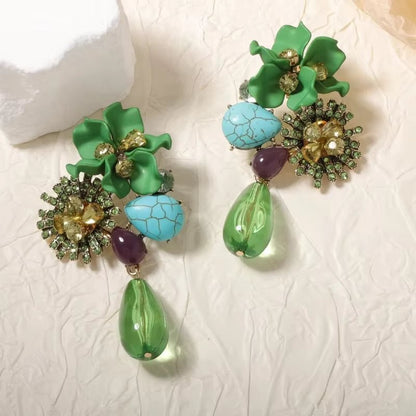 GardenMuse Drop Earrings - Voisson