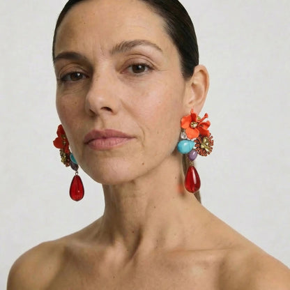 GardenMuse Drop Earrings - Voisson