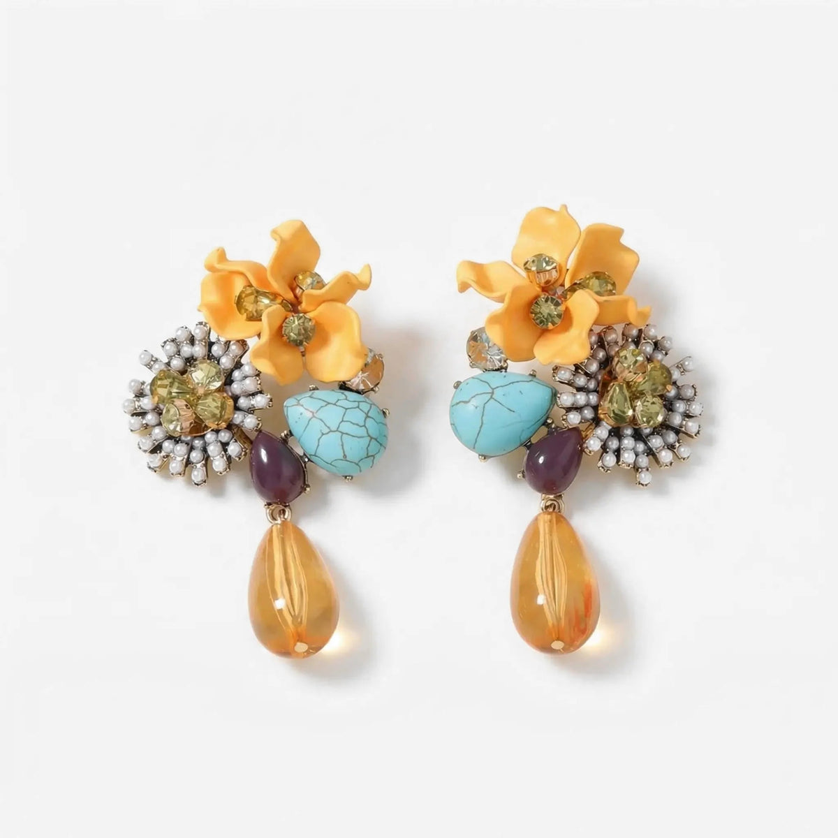 GardenMuse Drop Earrings - Voisson