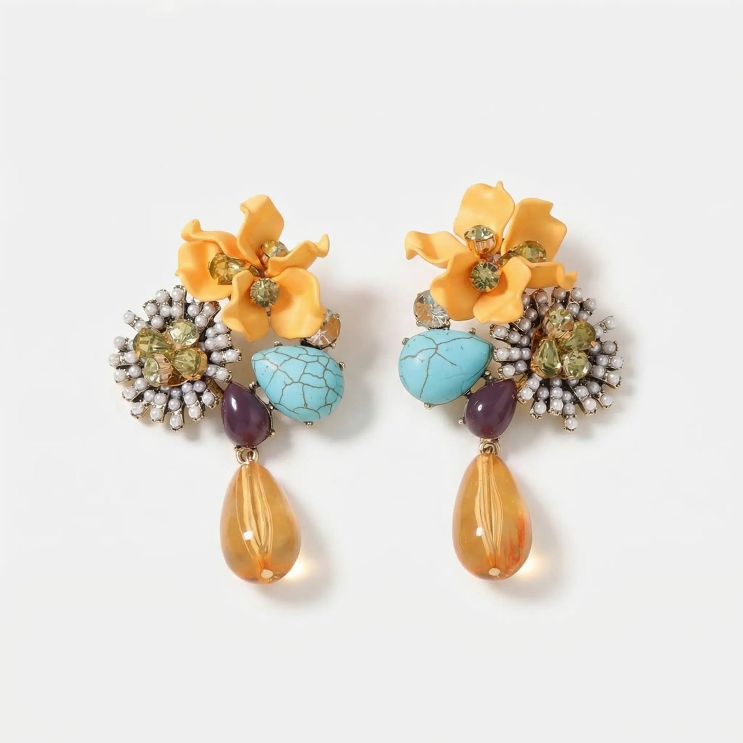 GardenMuse Drop Earrings - Voisson