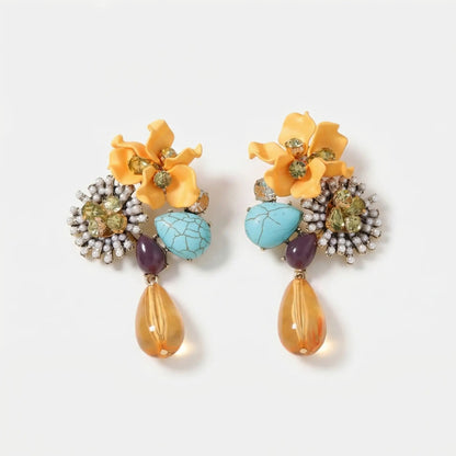 GardenMuse Drop Earrings - Voisson